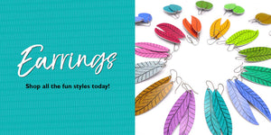 Shop our earring collection today, ColorUpLife.