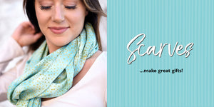 Cotton and Batik Rayon Scarves by ColorUpLife make great gifts. Shop online today.