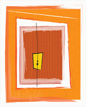 Block Series 5 ~ Orange