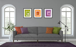 Block Series 20X24 Triptych