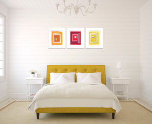 Block Series 20X24 Triptych