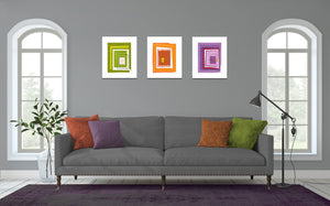 Block Series 20X24 Triptych