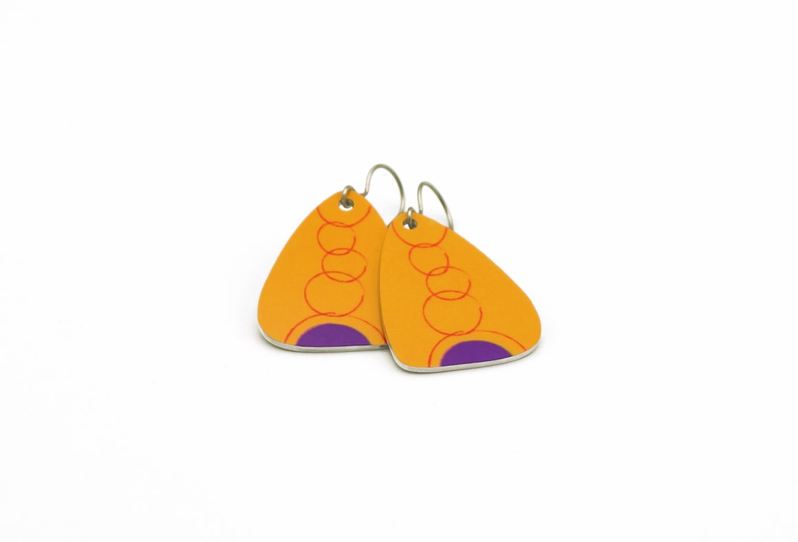 Yellow Eva Earrings by ColorUpLife