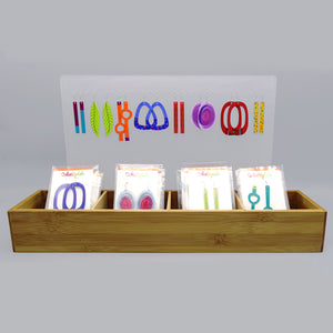 Frosted Acrylic Earring Display by ColorUpLife