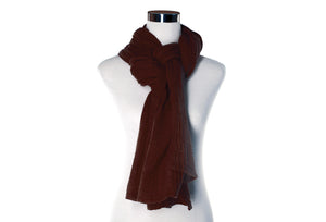 Mahogany Cotton Scarf by ColorUpLife