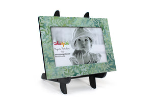 Mint Green Magnetic Picture Frame Displayed on a Decorative Easel by ColorUpLife