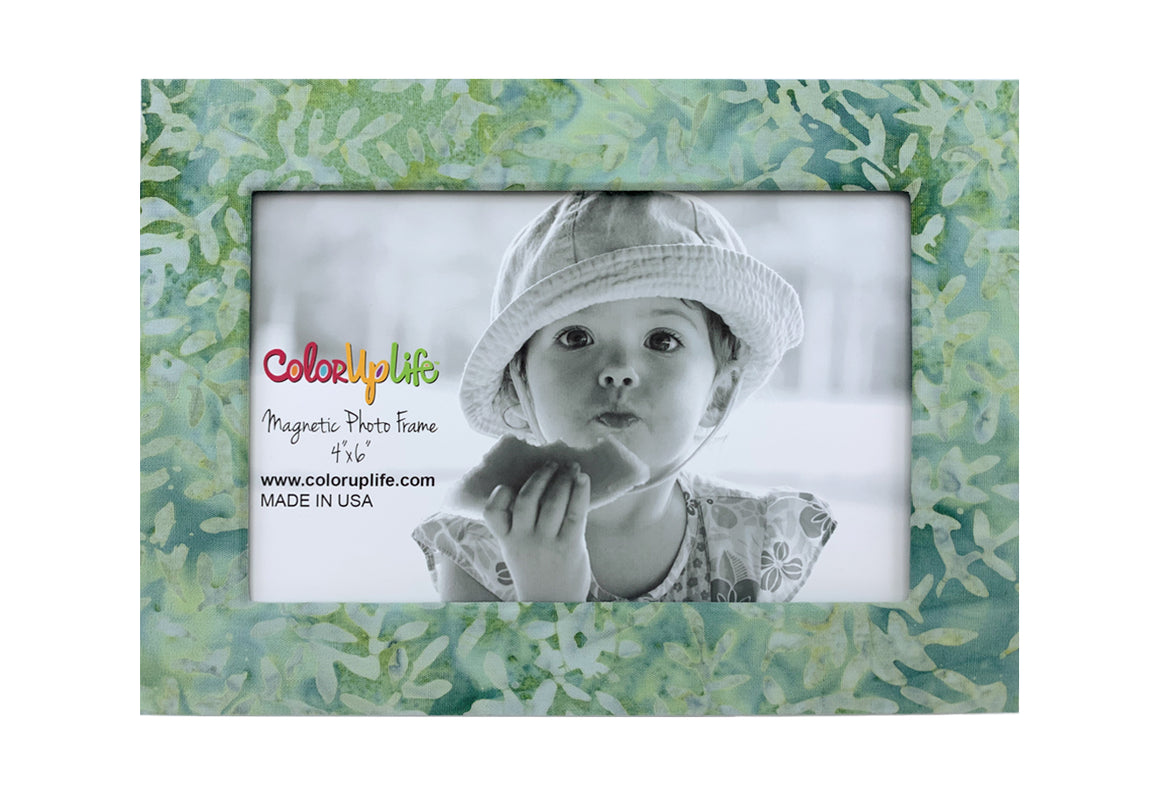Mint Green Magnetic Picture Frame by ColorUpLife