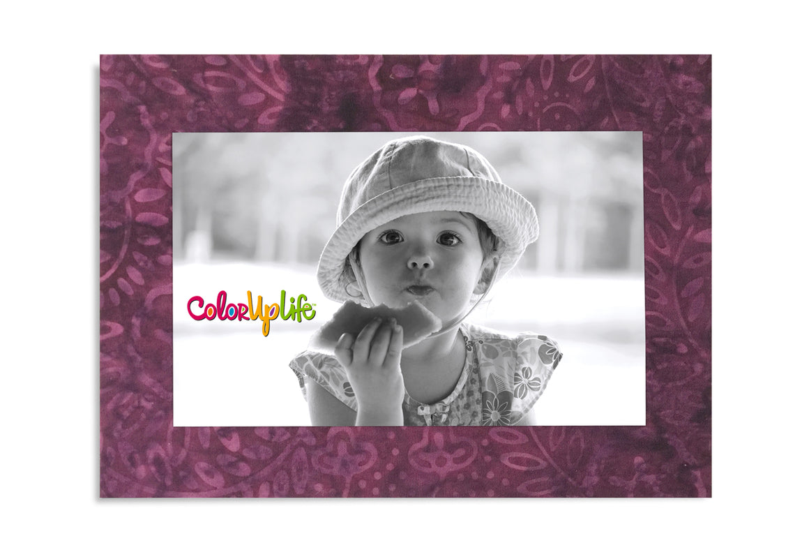 Pleasantly Plum Magnetic Picture Frame by ColorUpLife